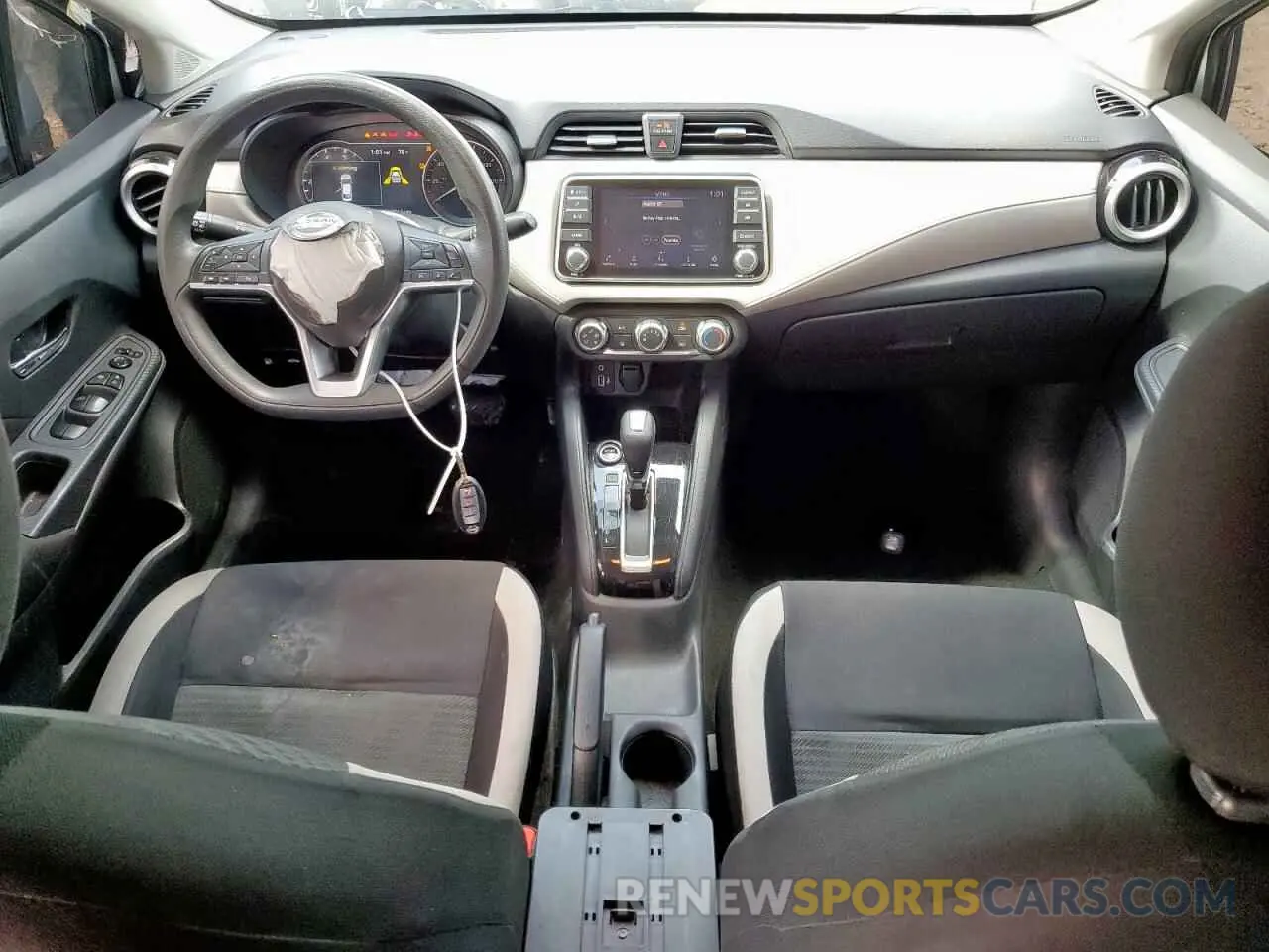 8 fotografías del automóvil dañado 3N1CN8EV8ML827953 NISSAN VERSA 2021
