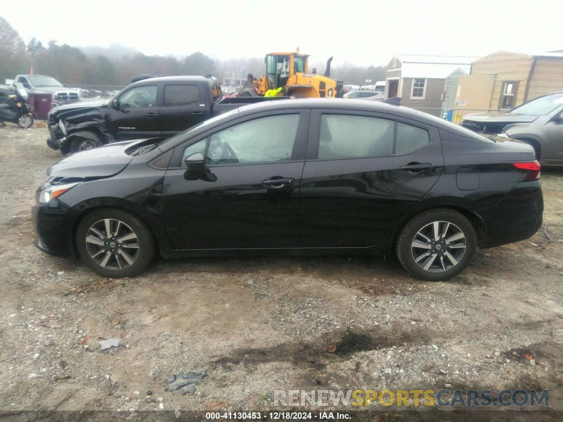 14 fotografías del automóvil dañado 3N1CN8EV8ML843991 NISSAN VERSA 2021