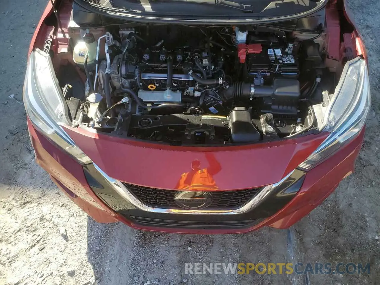 11 fotografías del automóvil dañado 3N1CN8EV8ML857731 NISSAN VERSA 2021