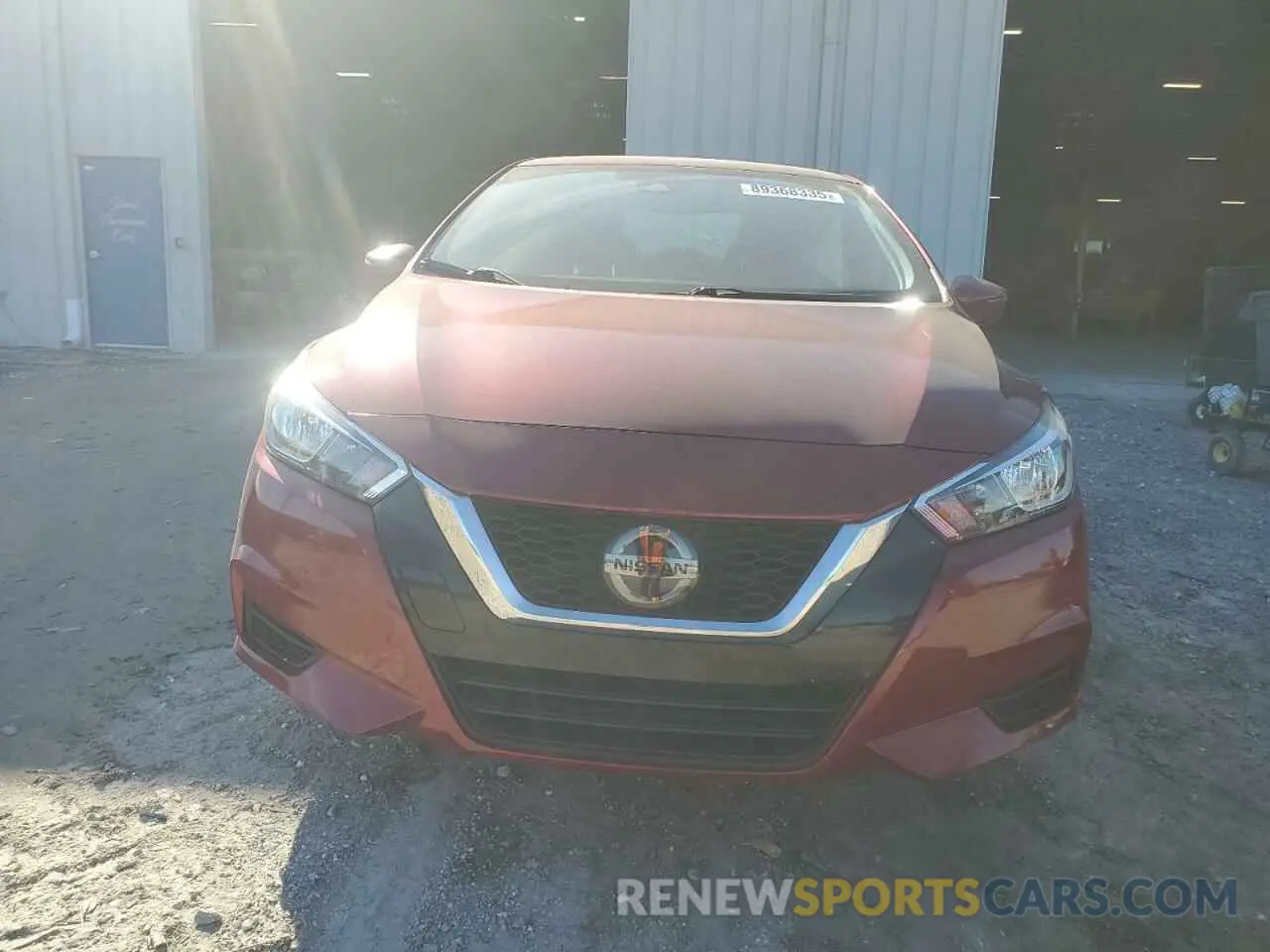 5 fotografías del automóvil dañado 3N1CN8EV8ML857731 NISSAN VERSA 2021
