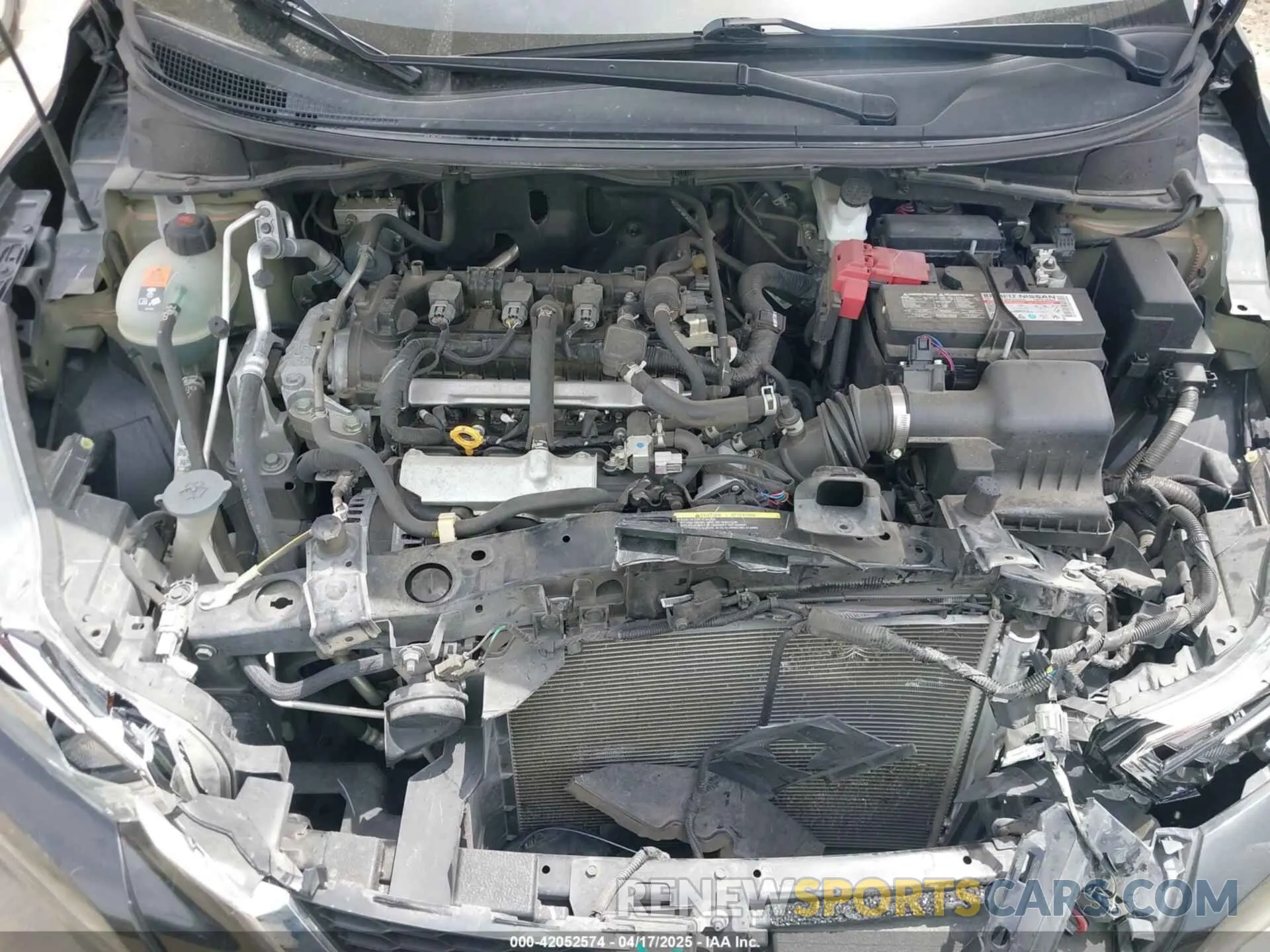 10 fotografías del automóvil dañado 3N1CN8EV8ML861214 NISSAN VERSA 2021