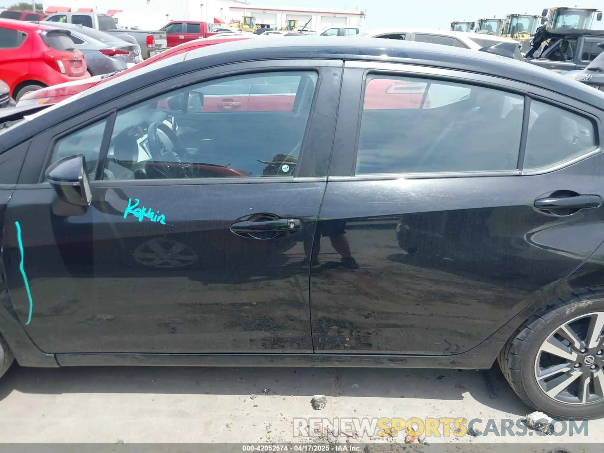 15 fotografías del automóvil dañado 3N1CN8EV8ML861214 NISSAN VERSA 2021