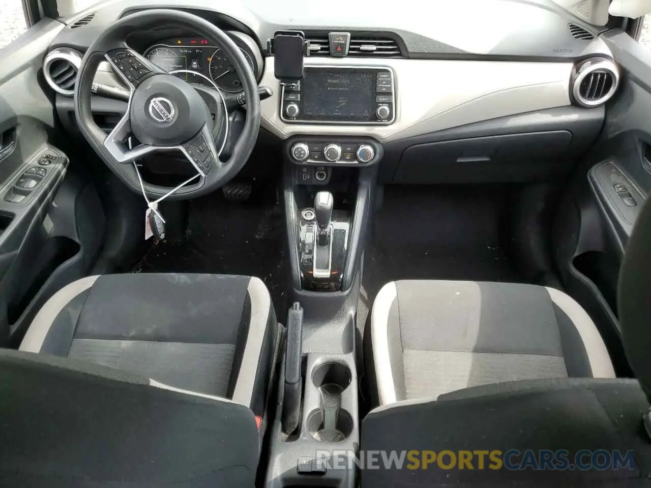 8 fotografías del automóvil dañado 3N1CN8EV8ML863982 NISSAN VERSA 2021