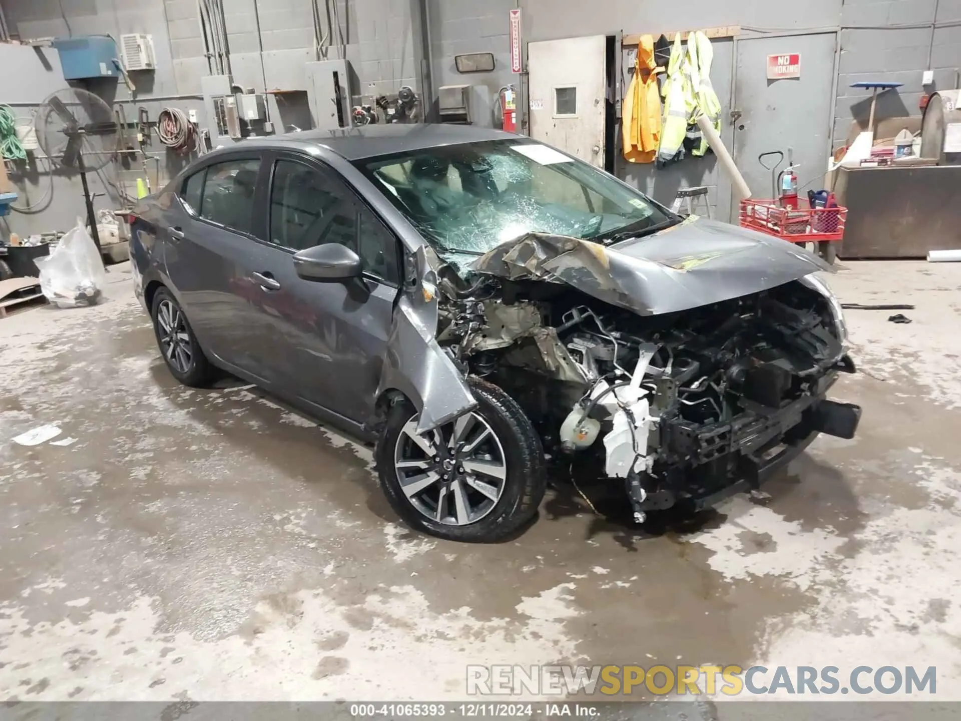 1 fotografías del automóvil dañado 3N1CN8EV8ML875727 NISSAN VERSA 2021