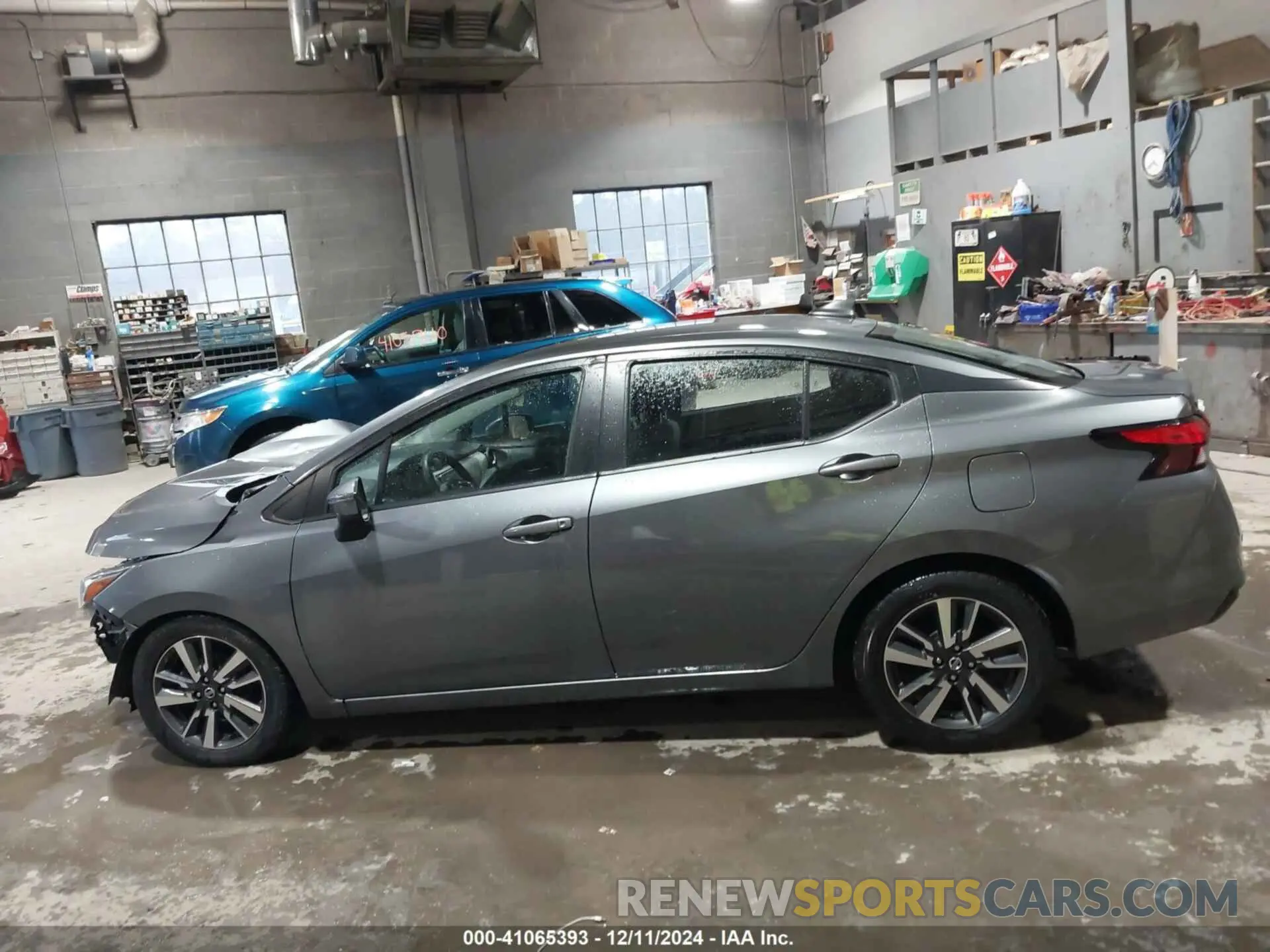12 fotografías del automóvil dañado 3N1CN8EV8ML875727 NISSAN VERSA 2021