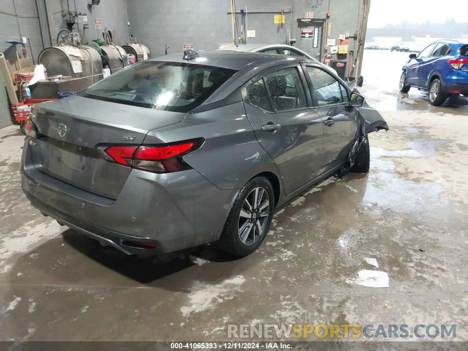 4 fotografías del automóvil dañado 3N1CN8EV8ML875727 NISSAN VERSA 2021