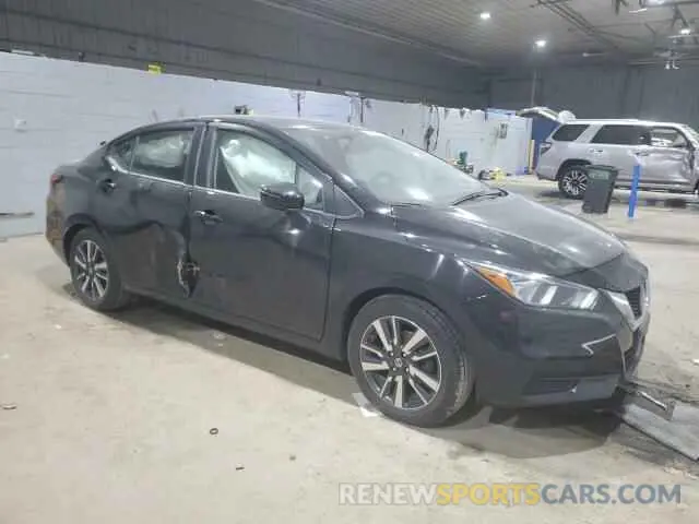 4 fotografías del automóvil dañado 3N1CN8EV9ML813656 NISSAN VERSA 2021