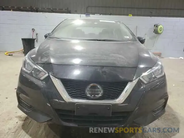 5 fotografías del automóvil dañado 3N1CN8EV9ML813656 NISSAN VERSA 2021