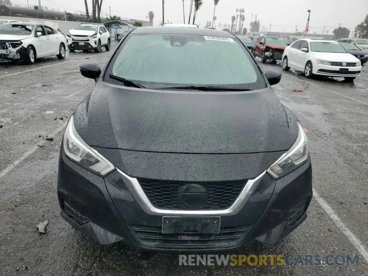 5 fotografías del automóvil dañado 3N1CN8EV9ML826424 NISSAN VERSA 2021