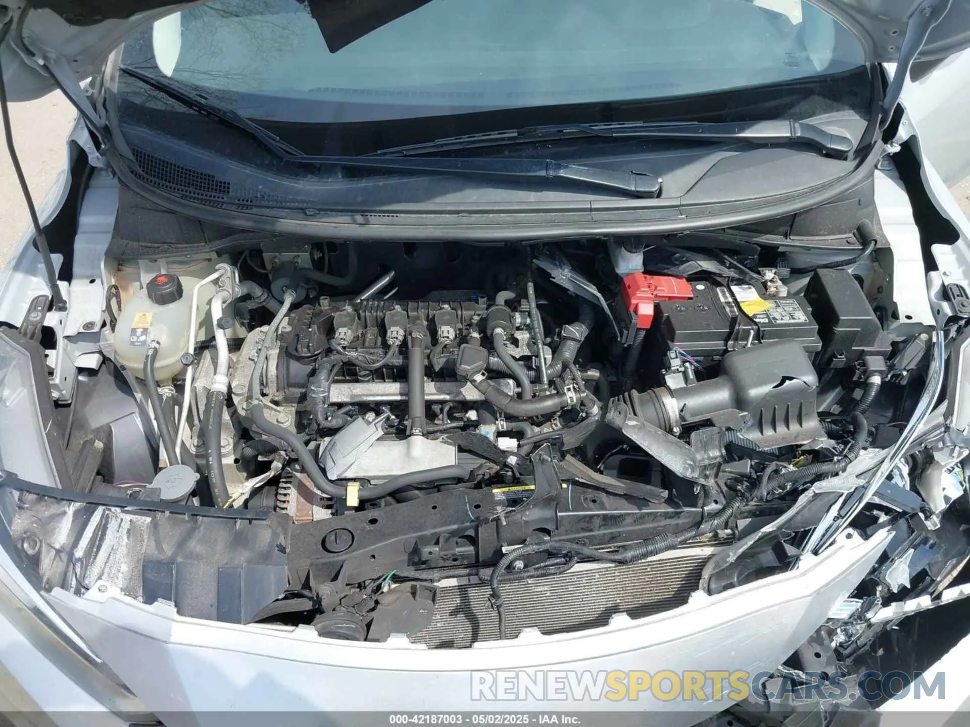 10 fotografías del automóvil dañado 3N1CN8EV9ML830635 NISSAN VERSA 2021