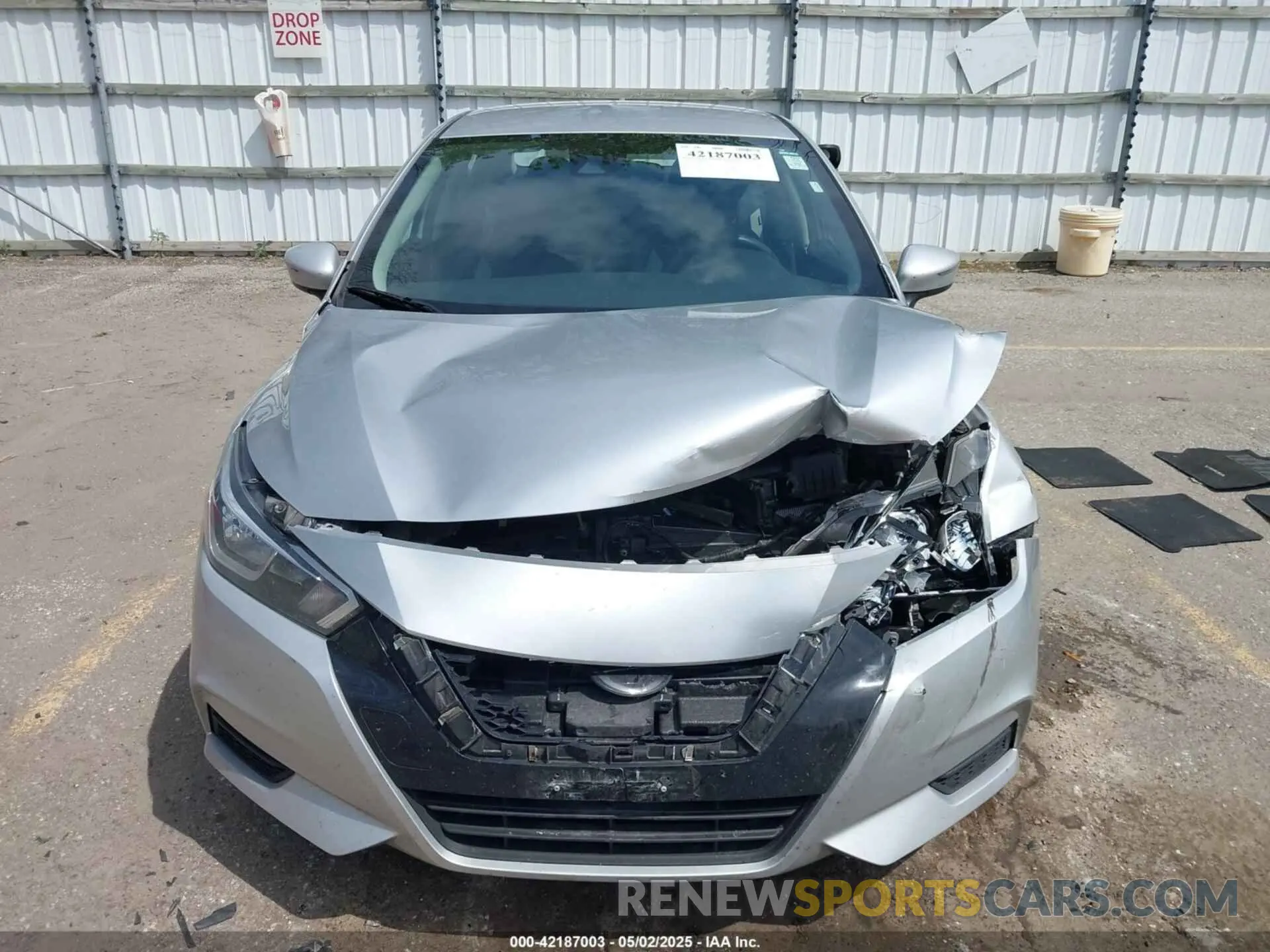 12 fotografías del automóvil dañado 3N1CN8EV9ML830635 NISSAN VERSA 2021