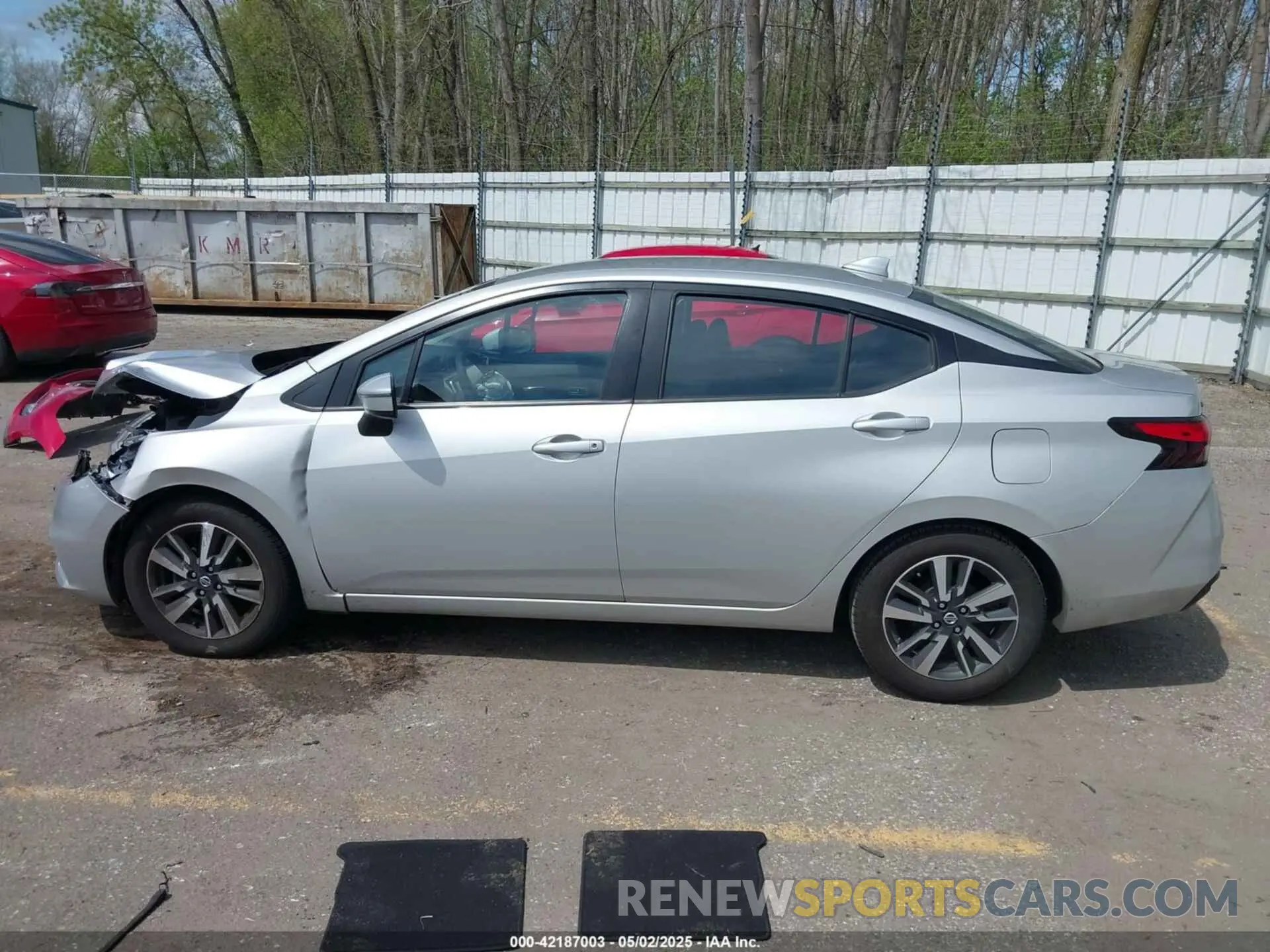 14 fotografías del automóvil dañado 3N1CN8EV9ML830635 NISSAN VERSA 2021
