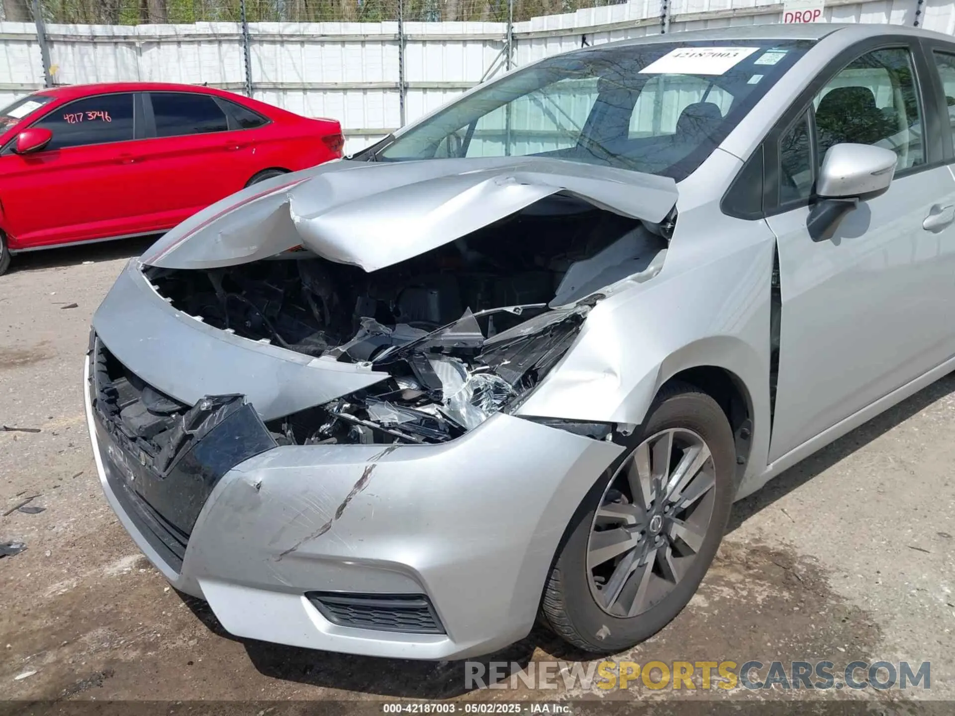 6 fotografías del automóvil dañado 3N1CN8EV9ML830635 NISSAN VERSA 2021