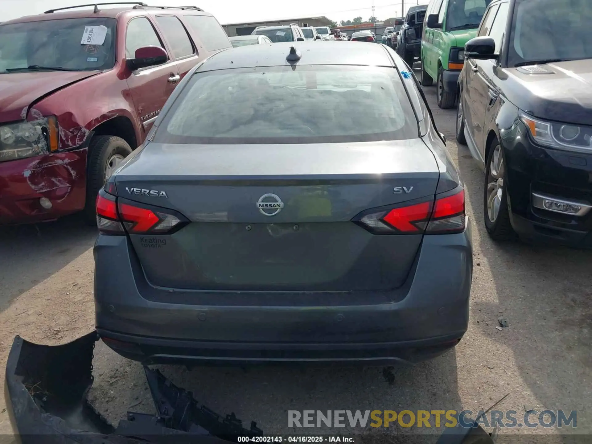 17 fotografías del automóvil dañado 3N1CN8EV9ML852568 NISSAN VERSA 2021
