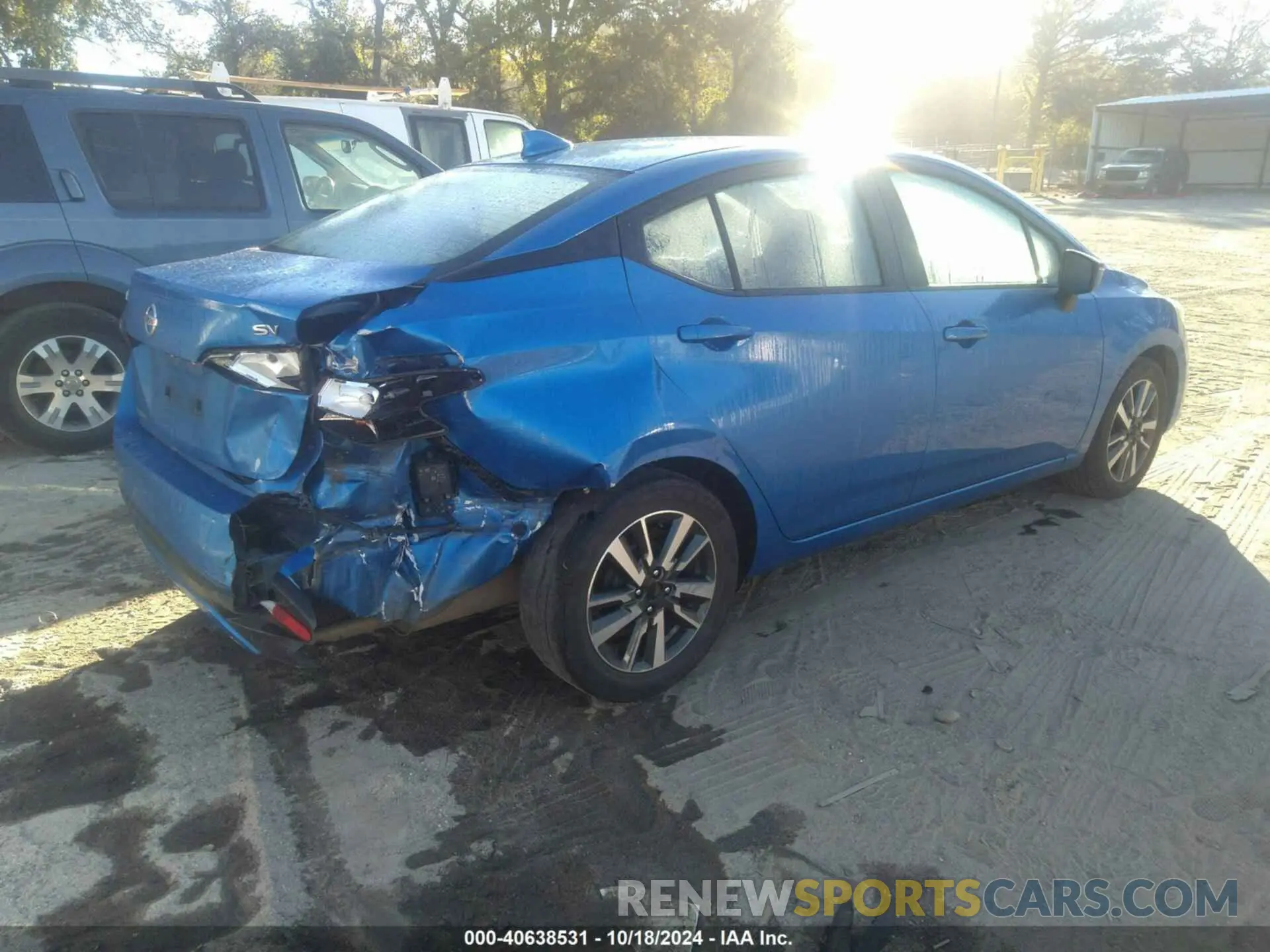 4 fotografías del automóvil dañado 3N1CN8EV9ML862484 NISSAN VERSA 2021