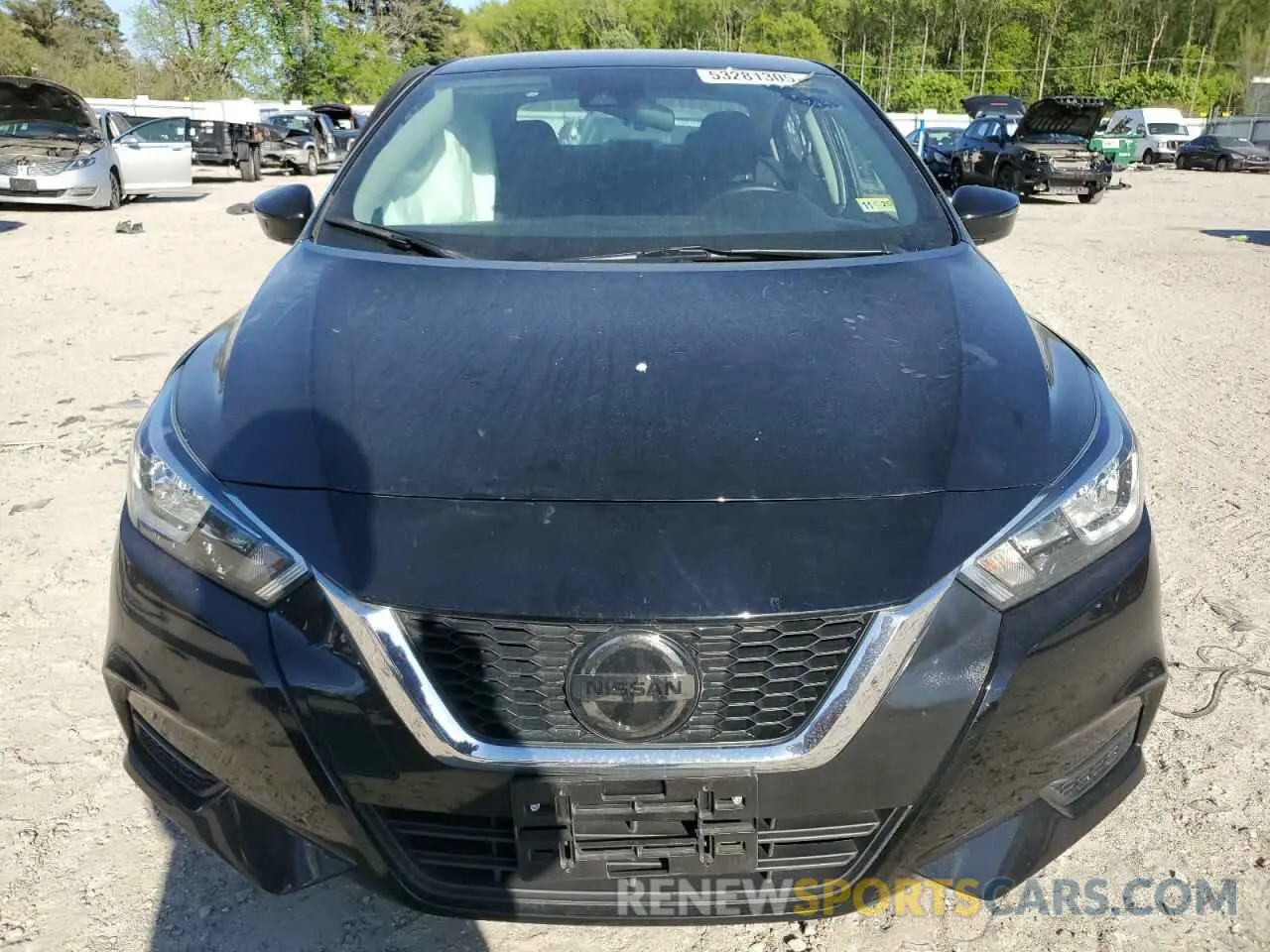 5 fotografías del automóvil dañado 3N1CN8EV9ML873386 NISSAN VERSA 2021