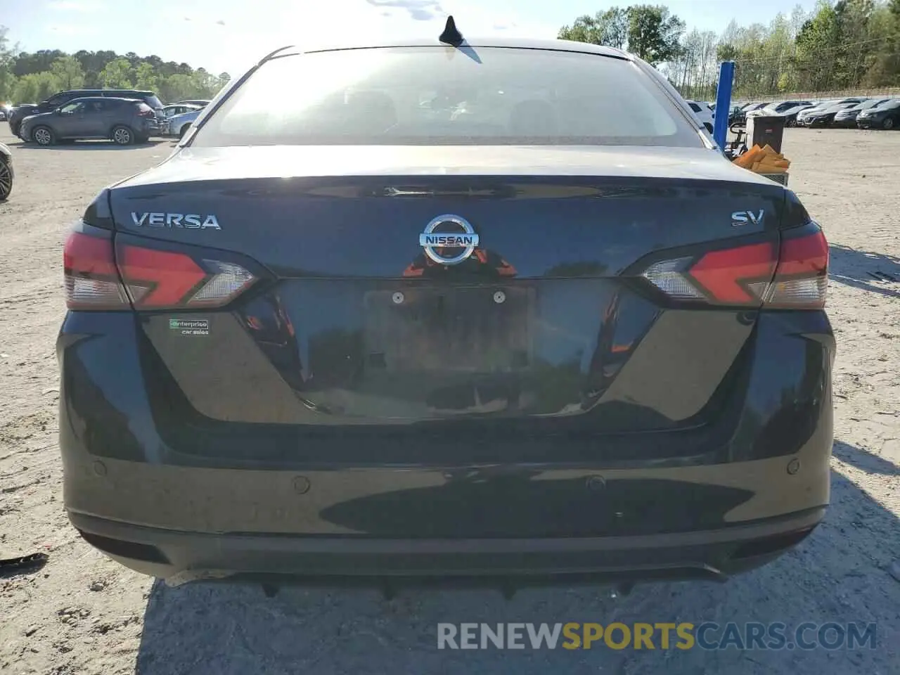 6 fotografías del automóvil dañado 3N1CN8EV9ML873386 NISSAN VERSA 2021