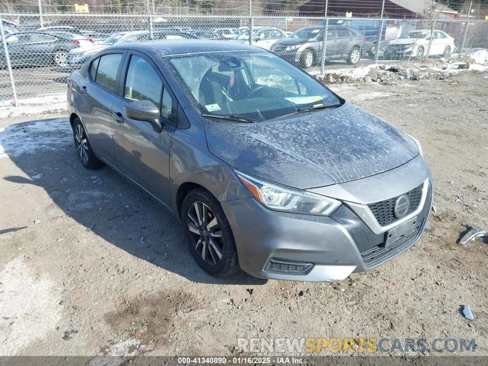 1 fotografías del automóvil dañado 3N1CN8EV9ML886249 NISSAN VERSA 2021