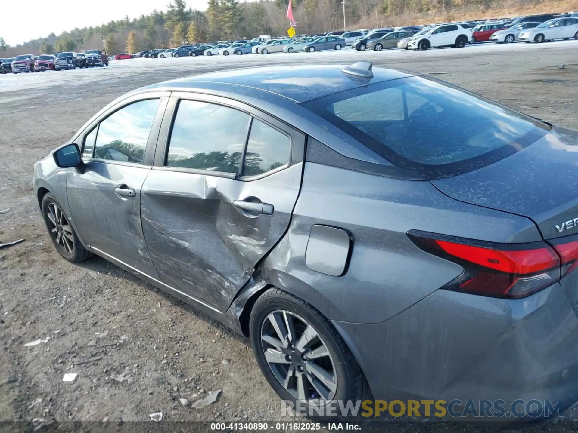 6 fotografías del automóvil dañado 3N1CN8EV9ML886249 NISSAN VERSA 2021