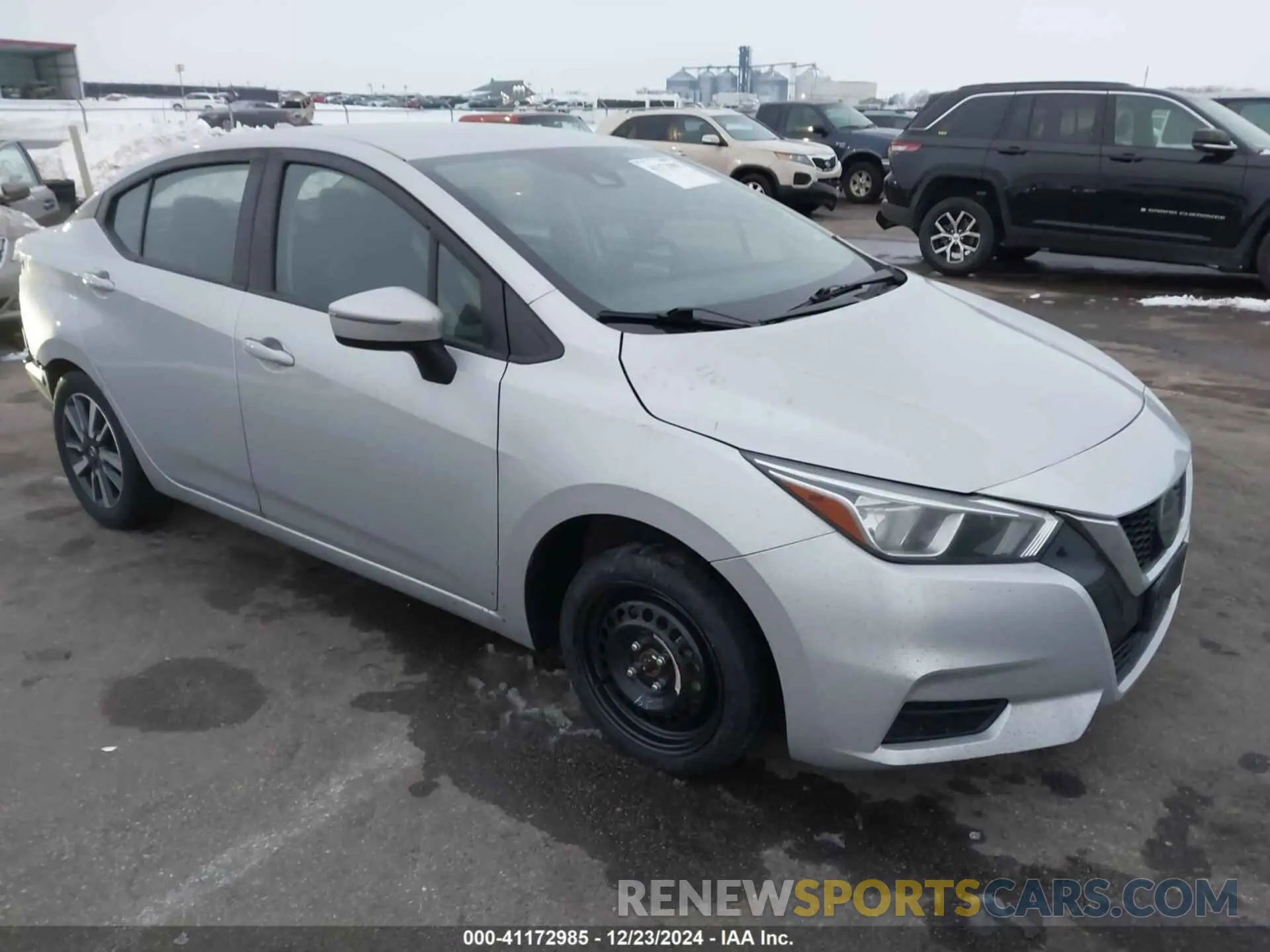 1 fotografías del automóvil dañado 3N1CN8EV9ML893847 NISSAN VERSA 2021