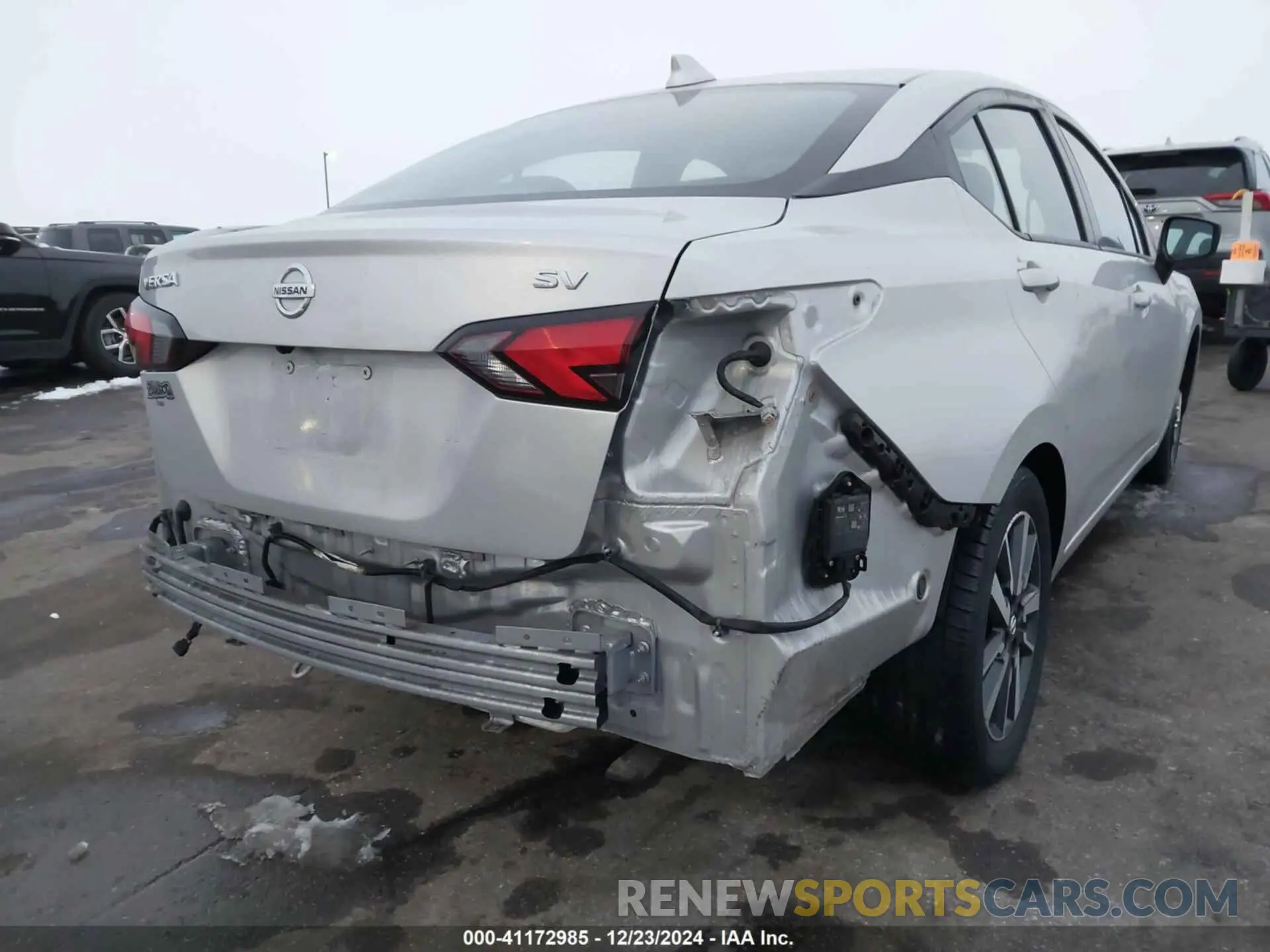 6 fotografías del automóvil dañado 3N1CN8EV9ML893847 NISSAN VERSA 2021