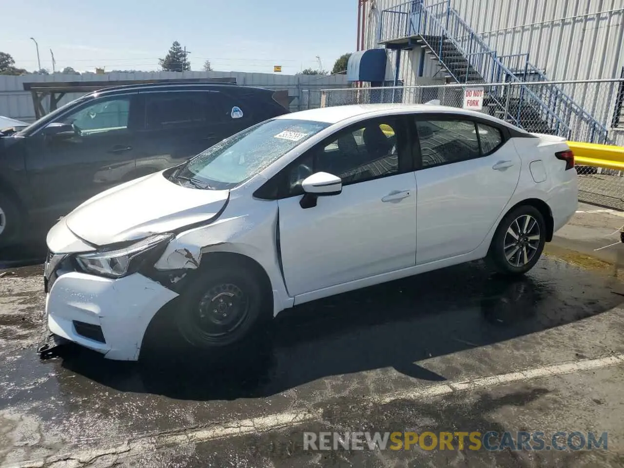1 fotografías del automóvil dañado 3N1CN8EV9ML917905 NISSAN VERSA 2021