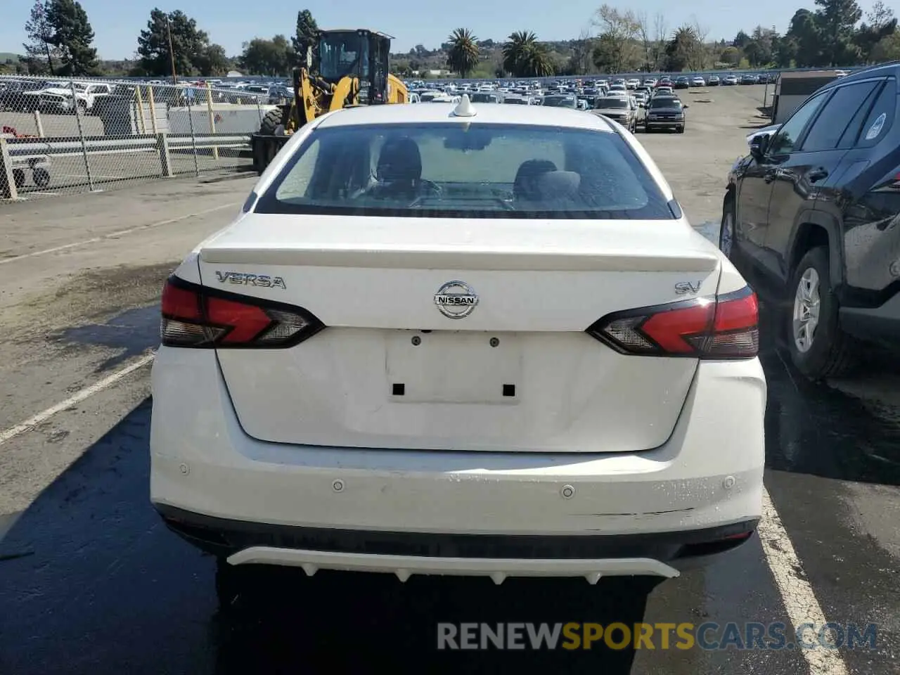 6 fotografías del automóvil dañado 3N1CN8EV9ML917905 NISSAN VERSA 2021