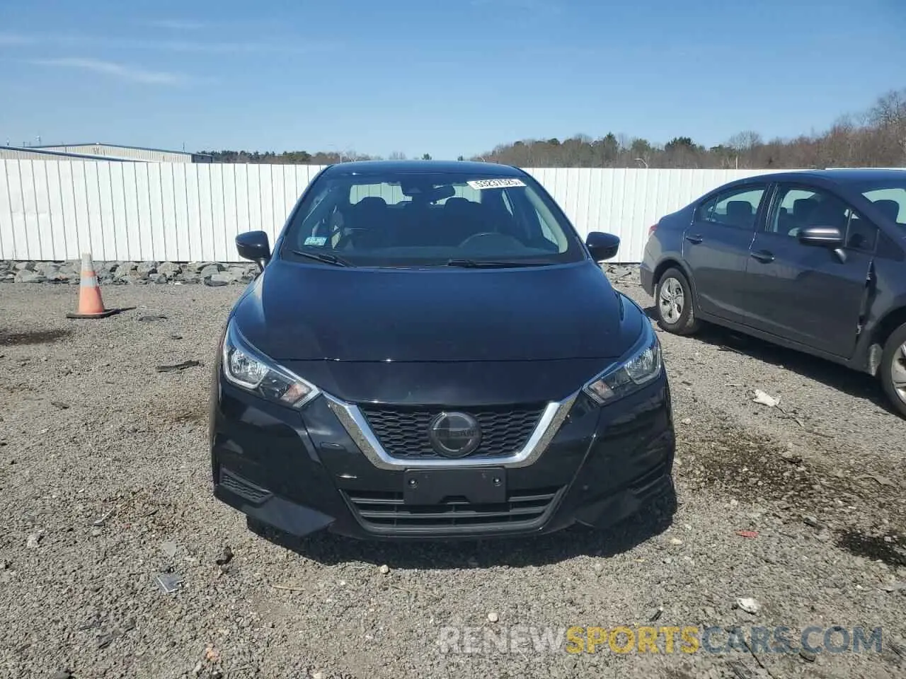 5 fotografías del automóvil dañado 3N1CN8EVXML820955 NISSAN VERSA 2021