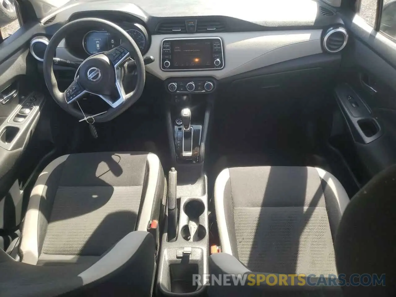 8 fotografías del automóvil dañado 3N1CN8EVXML820955 NISSAN VERSA 2021