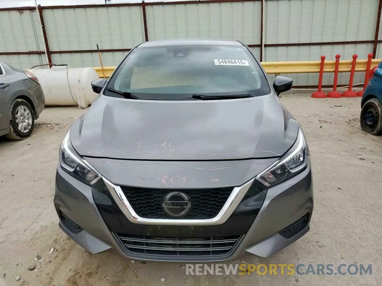 5 fotografías del automóvil dañado 3N1CN8EVXML841207 NISSAN VERSA 2021