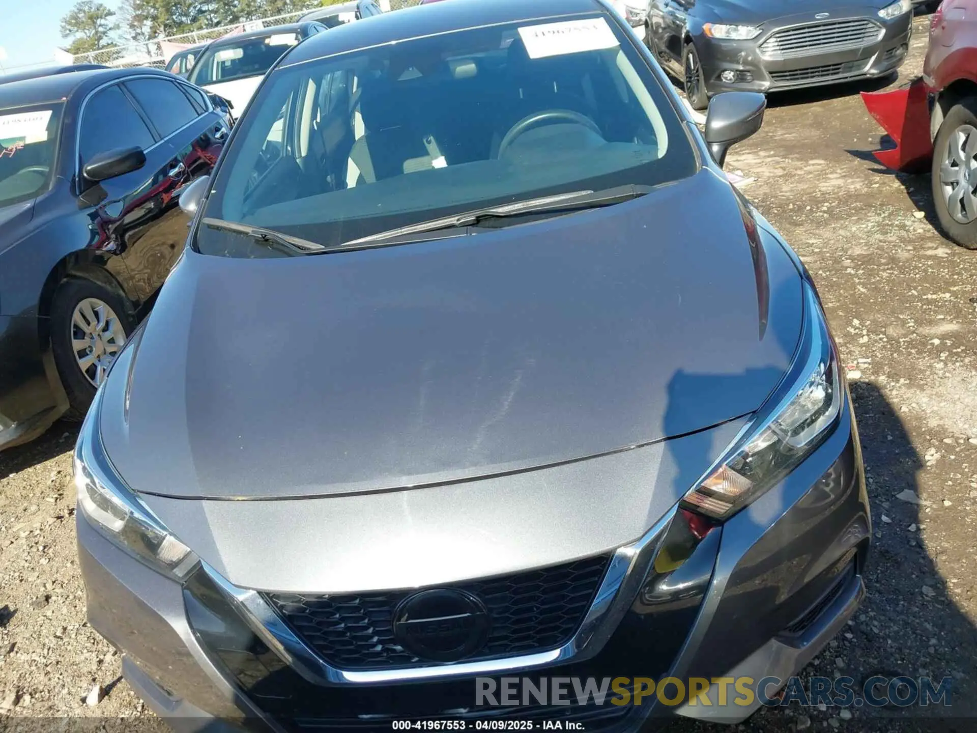 13 fotografías del automóvil dañado 3N1CN8EVXML845578 NISSAN VERSA 2021