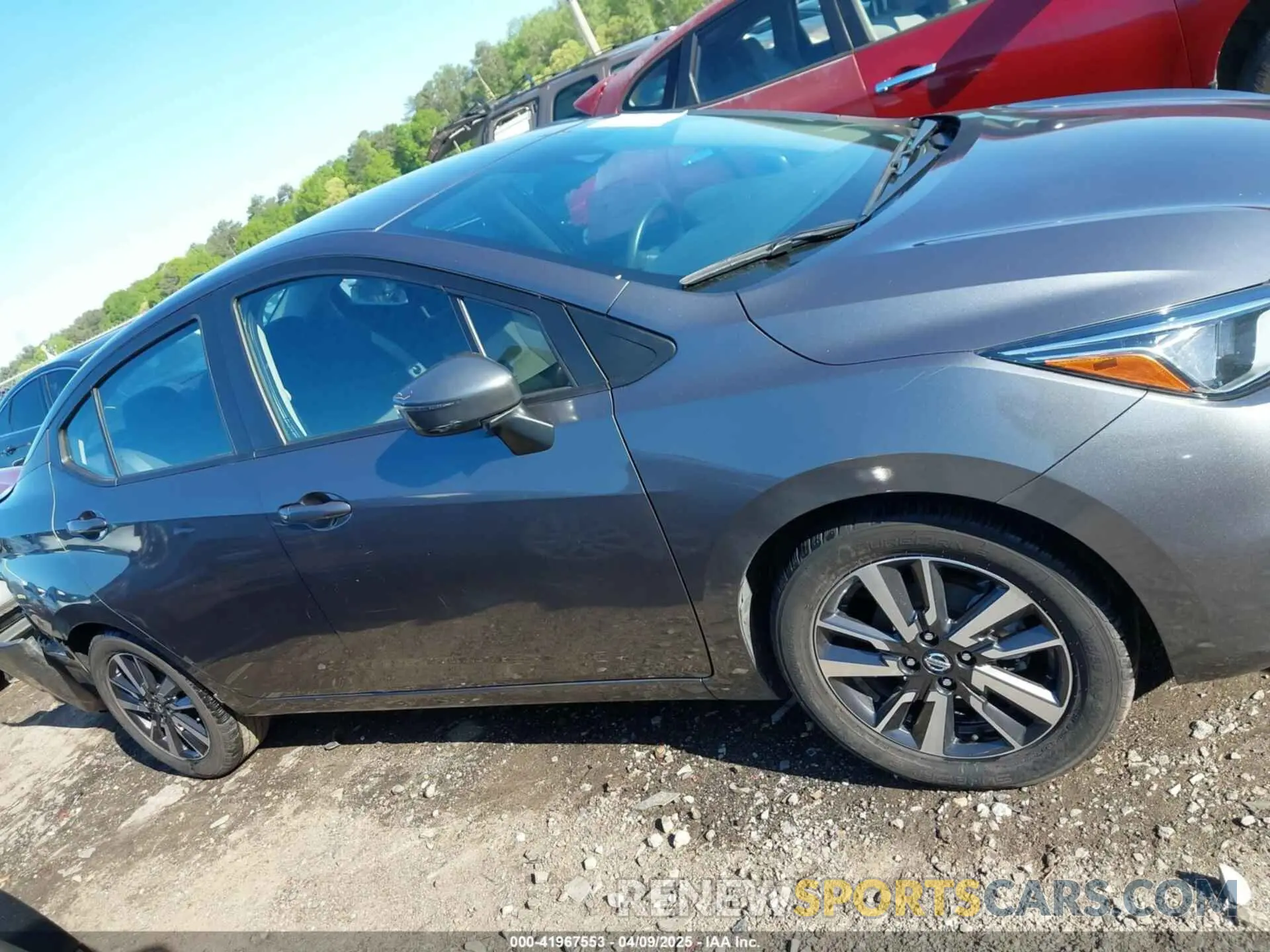14 fotografías del automóvil dañado 3N1CN8EVXML845578 NISSAN VERSA 2021