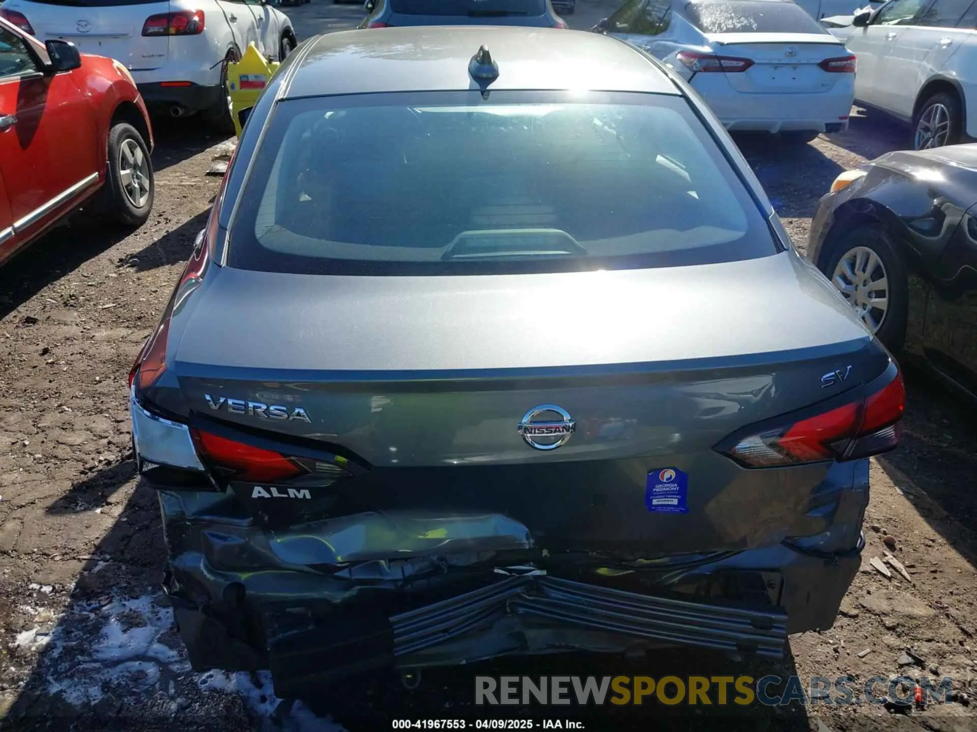 6 fotografías del automóvil dañado 3N1CN8EVXML845578 NISSAN VERSA 2021