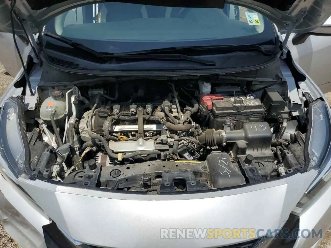 11 fotografías del automóvil dañado 3N1CN8EVXML847475 NISSAN VERSA 2021