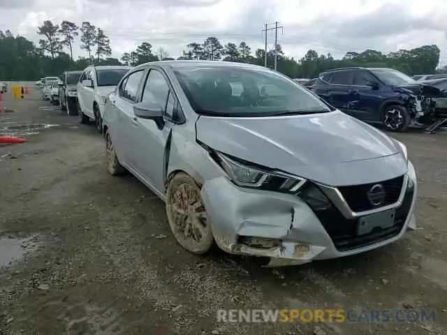 13 fotografías del automóvil dañado 3N1CN8EVXML847475 NISSAN VERSA 2021