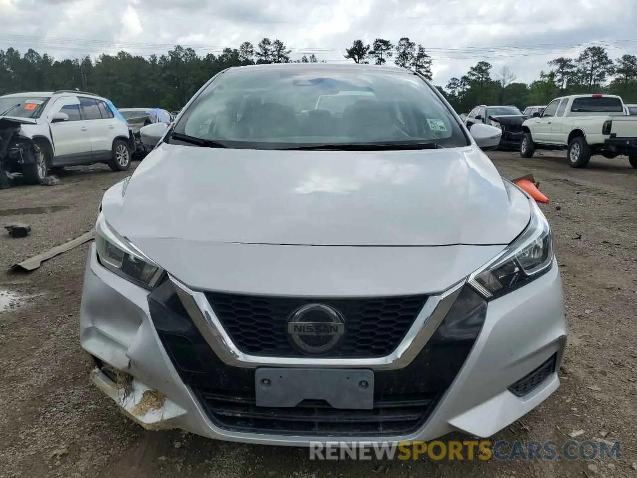 5 fotografías del automóvil dañado 3N1CN8EVXML847475 NISSAN VERSA 2021