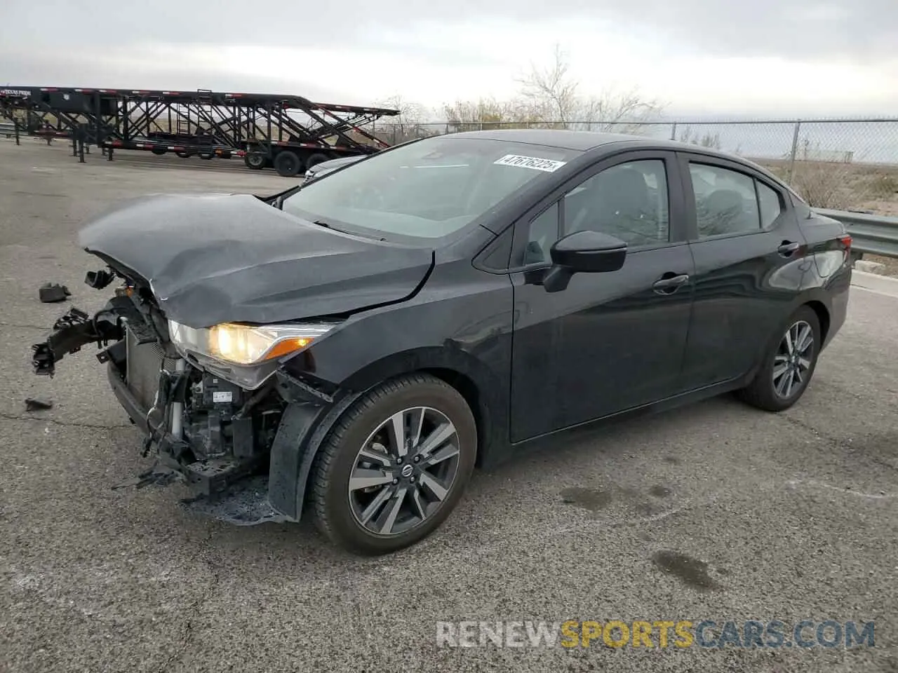 1 fotografías del automóvil dañado 3N1CN8EVXML876572 NISSAN VERSA 2021