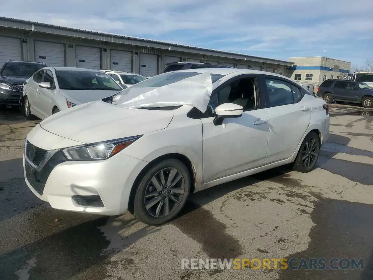 1 fotografías del automóvil dañado 3N1CN8EVXML877253 NISSAN VERSA 2021