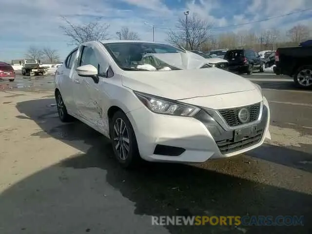 11 fotografías del automóvil dañado 3N1CN8EVXML877253 NISSAN VERSA 2021