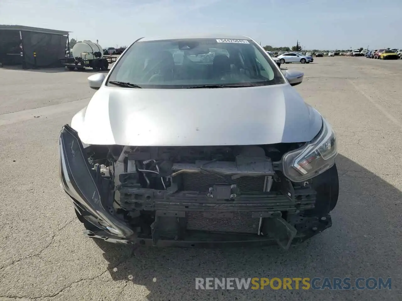 5 fotografías del automóvil dañado 3N1CN8EVXML885871 NISSAN VERSA 2021