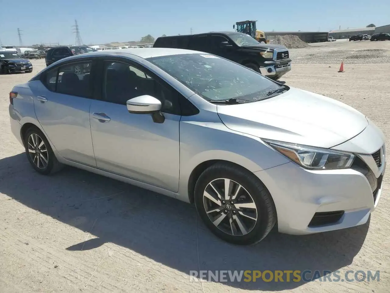 4 fotografías del automóvil dañado 3N1CN8EVXML886566 NISSAN VERSA 2021