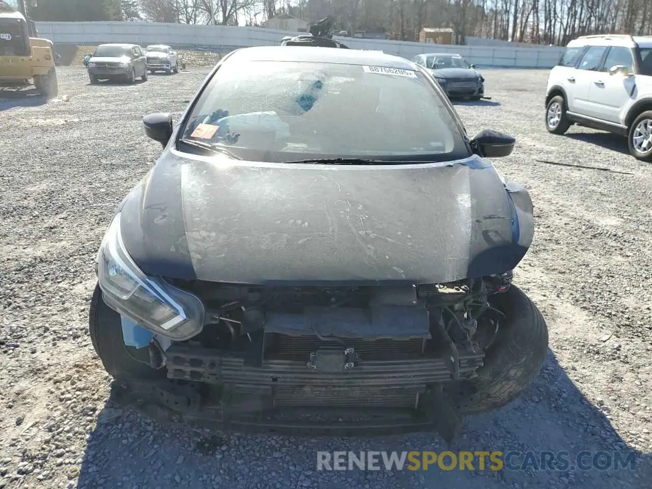 5 fotografías del automóvil dañado 3N1CN8EVXML889855 NISSAN VERSA 2021