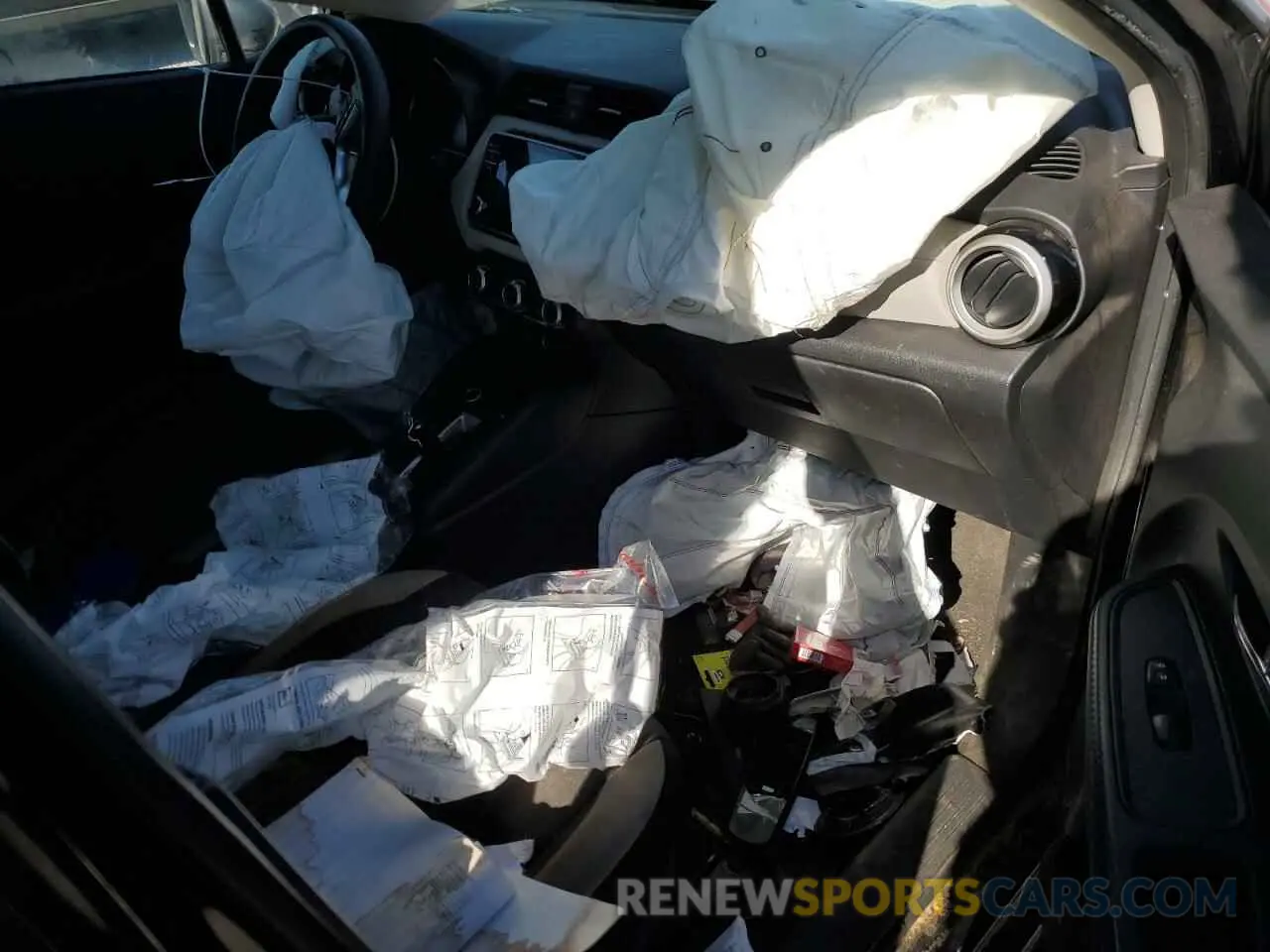 8 fotografías del automóvil dañado 3N1CN8EVXML889855 NISSAN VERSA 2021