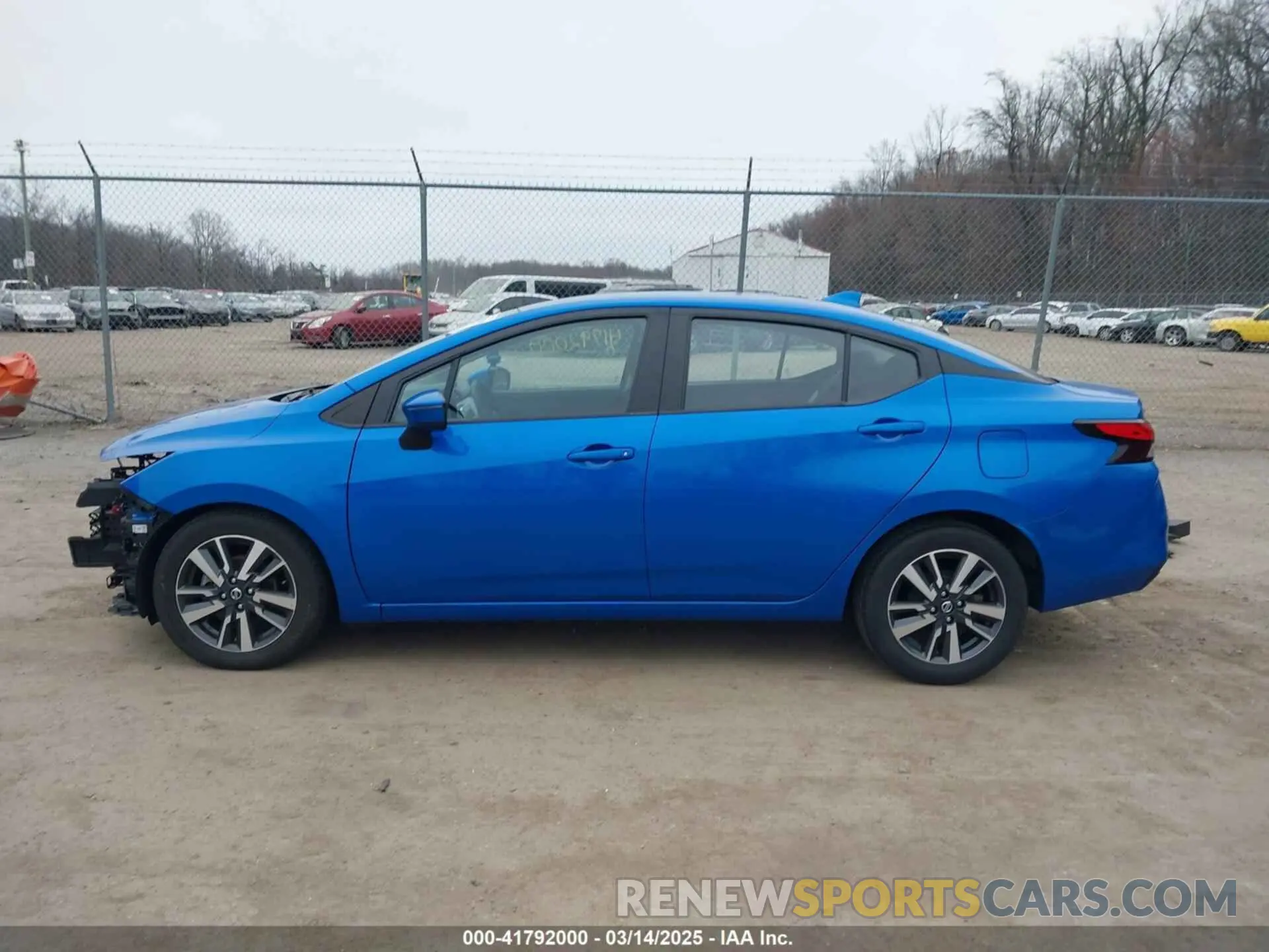 15 fotografías del automóvil dañado 3N1CN8EVXML891735 NISSAN VERSA 2021