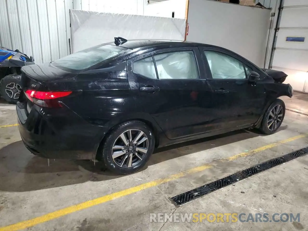 3 fotografías del automóvil dañado 3N1CN8EVXML894666 NISSAN VERSA 2021
