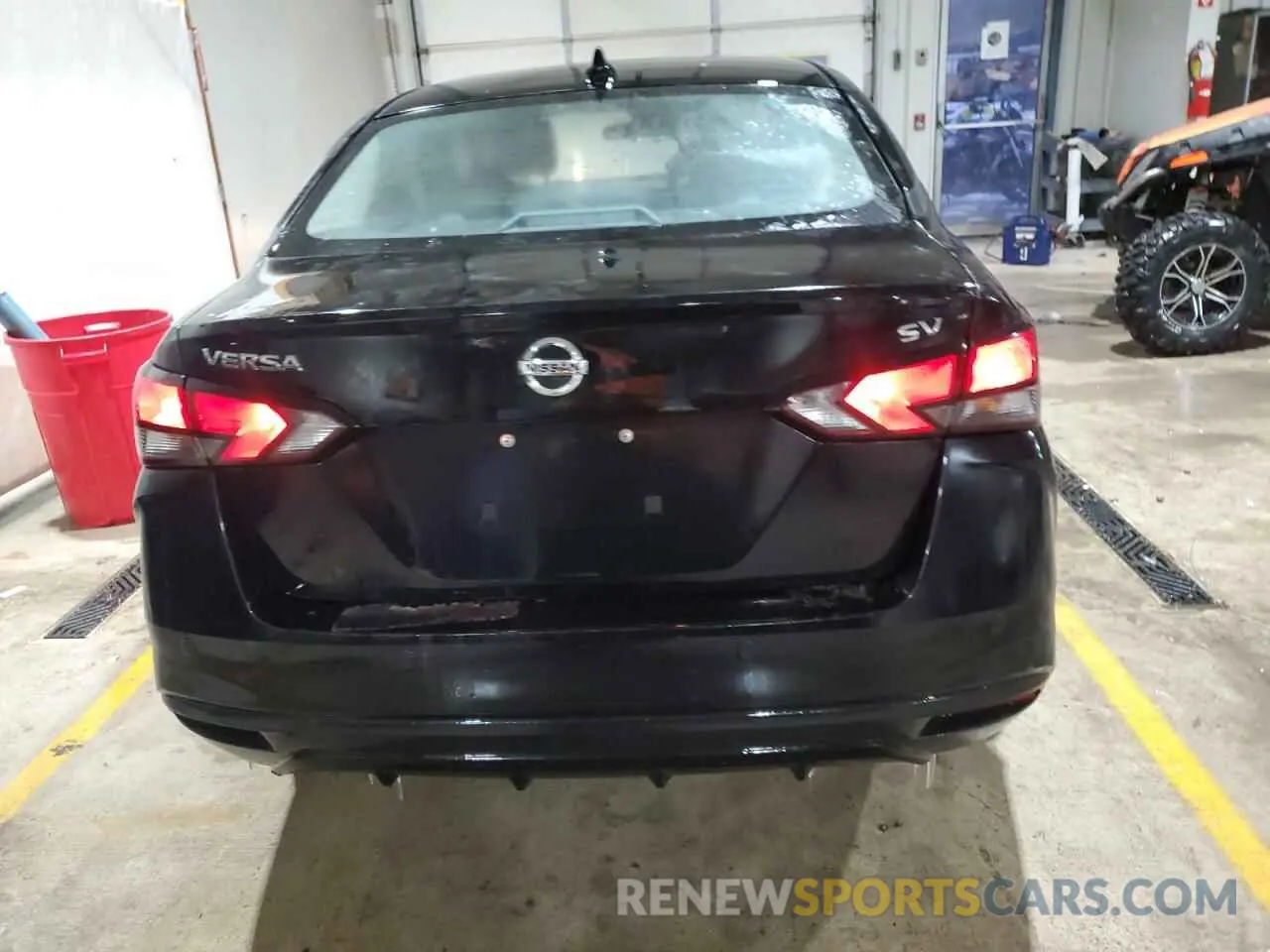 6 fotografías del automóvil dañado 3N1CN8EVXML894666 NISSAN VERSA 2021