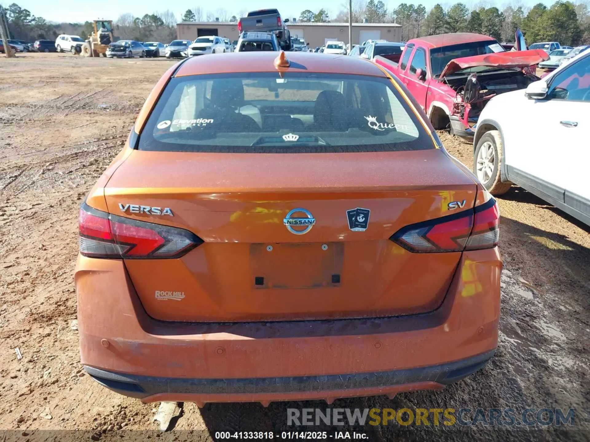 16 fotografías del automóvil dañado 3N1CN8EVXML916956 NISSAN VERSA 2021
