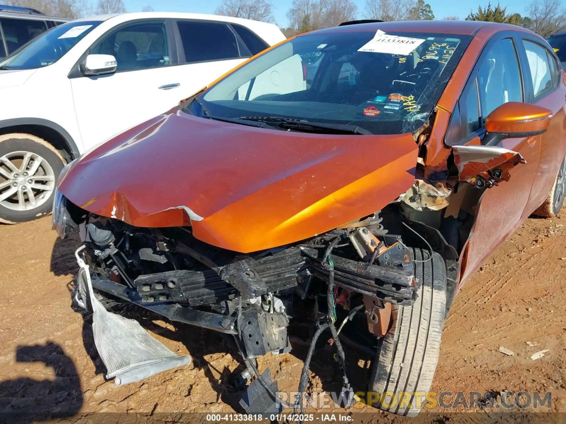 6 fotografías del automóvil dañado 3N1CN8EVXML916956 NISSAN VERSA 2021