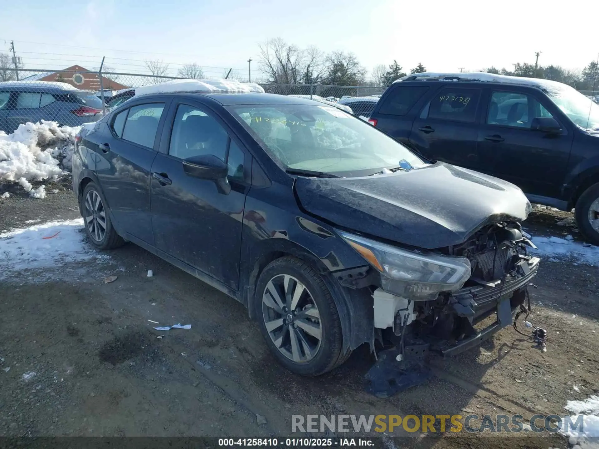 1 fotografías del automóvil dañado 3N1CN8FV4ML818665 NISSAN VERSA 2021