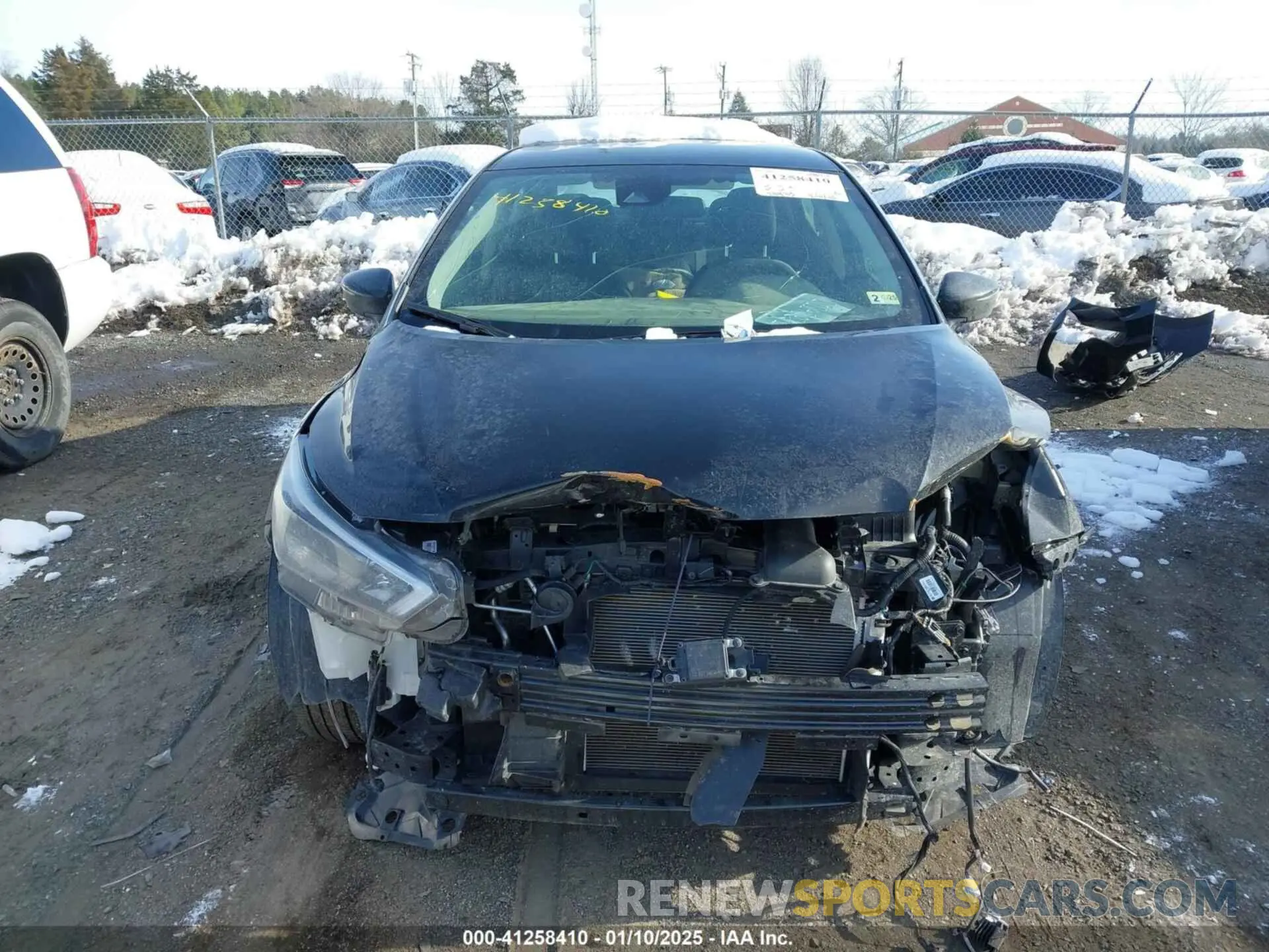 13 fotografías del automóvil dañado 3N1CN8FV4ML818665 NISSAN VERSA 2021